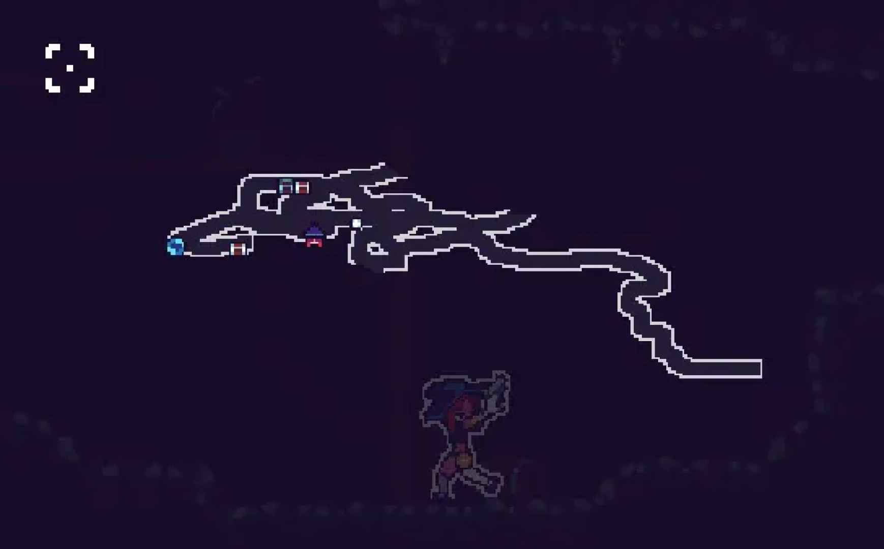 Angry Peach - Node map and minimap