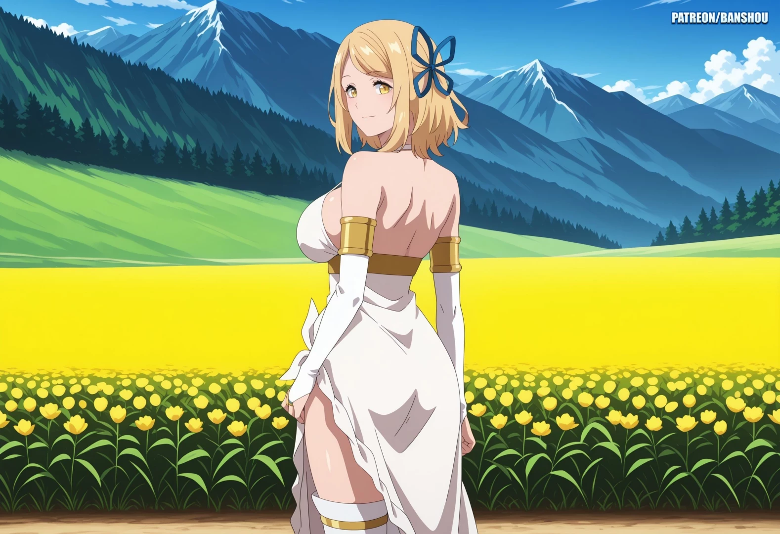 Banshou - Tia (Isekai Nonbiri Nouka) #1 [EKSTRAS] Commission Request