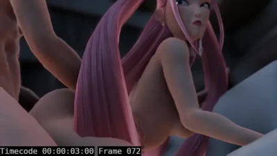 BeatCrisis - Mira & Zoey Take the Spotlight - New Huntrix Animation & Physics Tests (NSFW) part 9