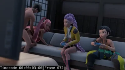 BeatCrisis - Mira & Zoey Take the Spotlight - New Huntrix Animation & Physics Tests (NSFW) part 10