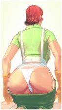 MetaTwoTimes - Ms. Rosie cosplaying as Dexter's Mom (NSFW)