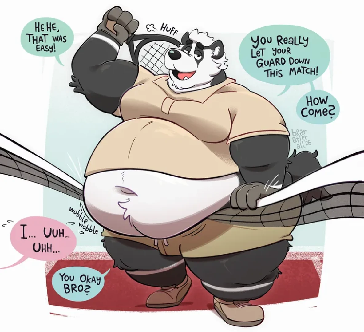 bearafterall - a heavy match  — page 1
