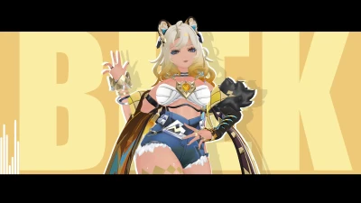 SillyTeshii - (Exclusive 4k NSFW + ECHII & THICK Animation!) Xilonen Assadão DX! ''MONTAGEM SHIRT BLUE'' part 4