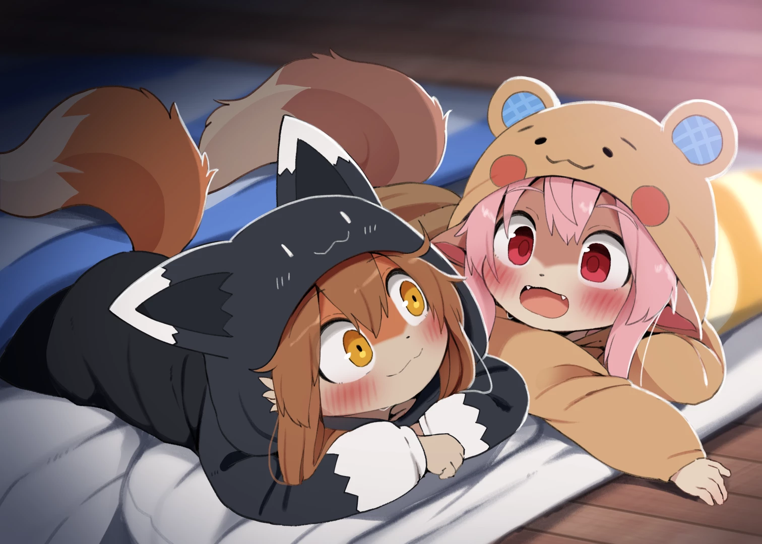 DAGASI - ぺろとももの楽しいパジャマパーティ【高画質】