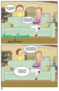 Sportyanime - Summer vs Morty issue 1