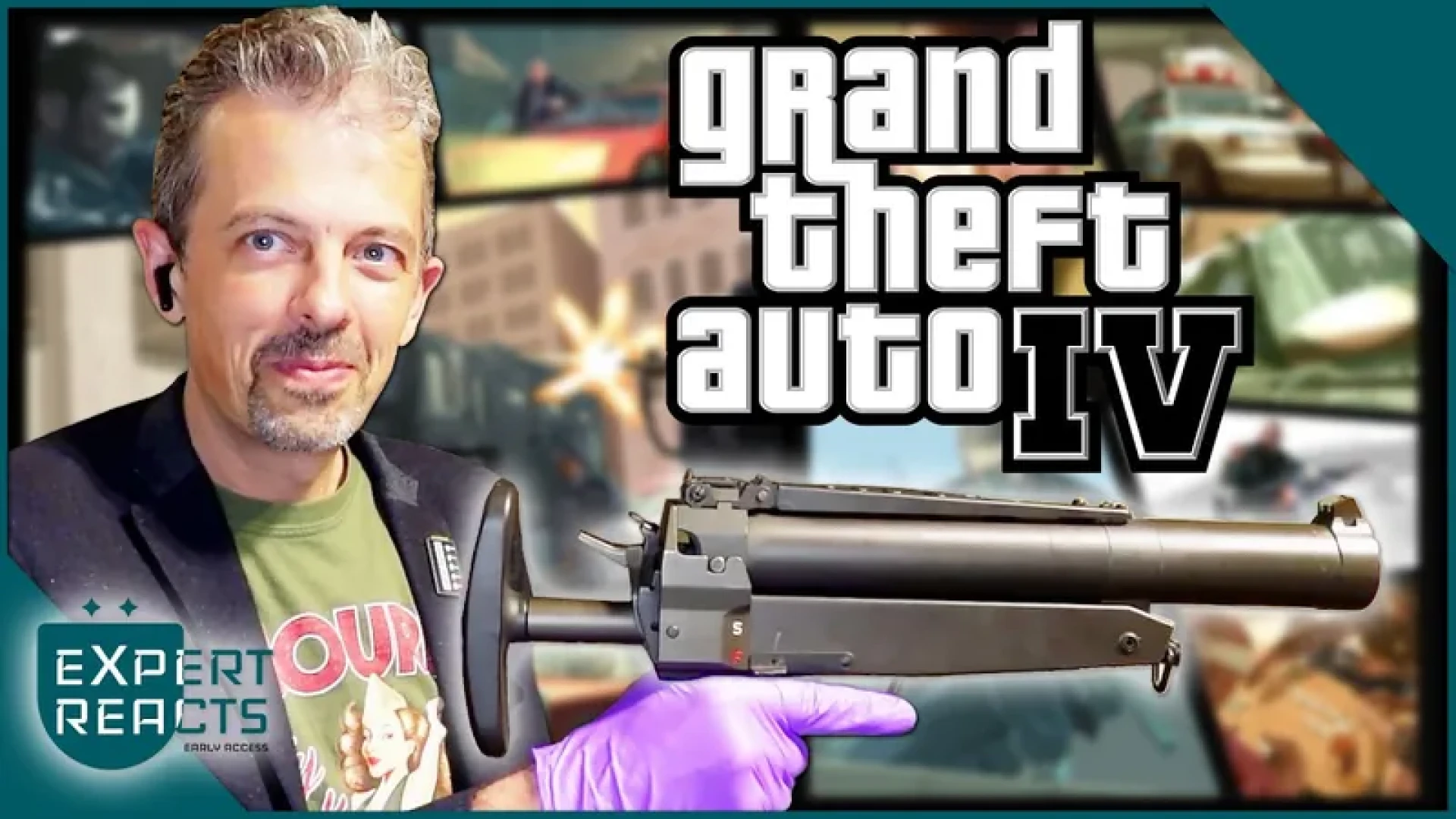 EXP - EARLY ACCESS | Firearms Expert Reacts to Grand Theft Auto 4 Guns | EXP