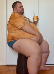 Fat Realization - Enjoying a pint of ice cream
