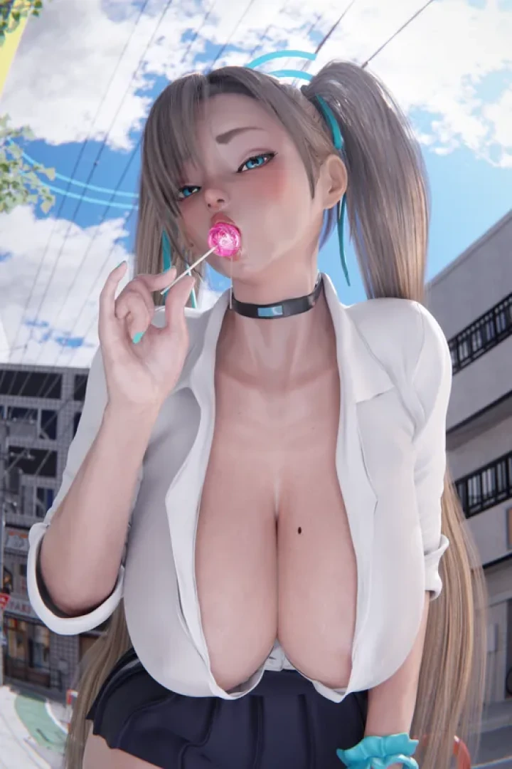 ninjin3d - Twin Tails Asuna — page 1
