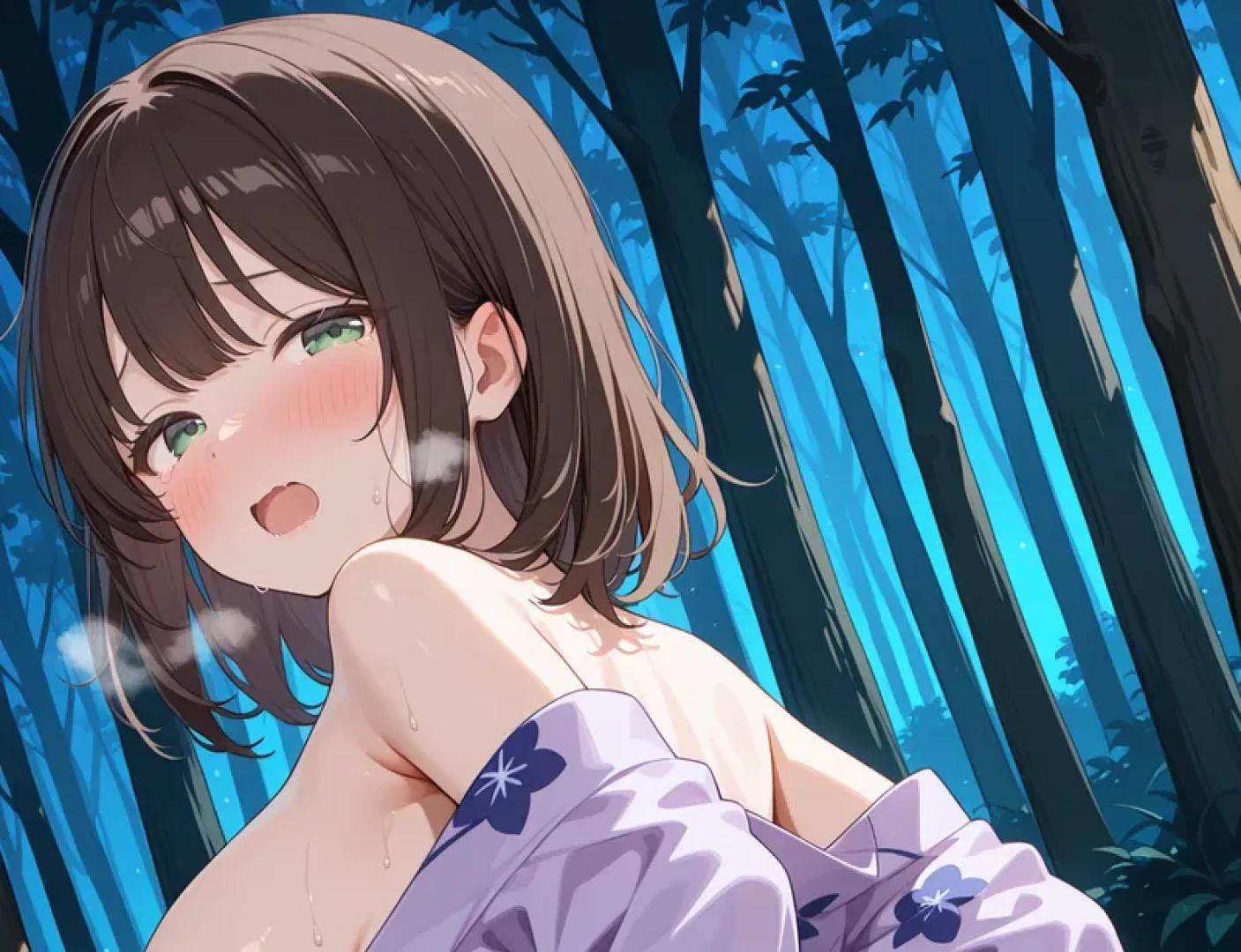 うたたね - ＊告知＊浴衣な優花ちゃんと野外エッチ（後編）