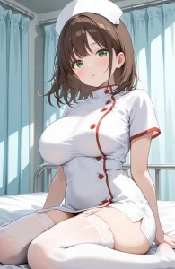 うたたね - ＊告知＊ナースコス優花ちゃんの授乳手コキ