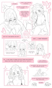Sketchtenou -  Kinktober-ish | Kink discovery + dacryphilia