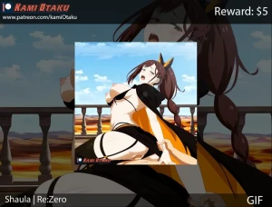 Kami Otaku - Shaula | Re:Zero GIFS part 3 
