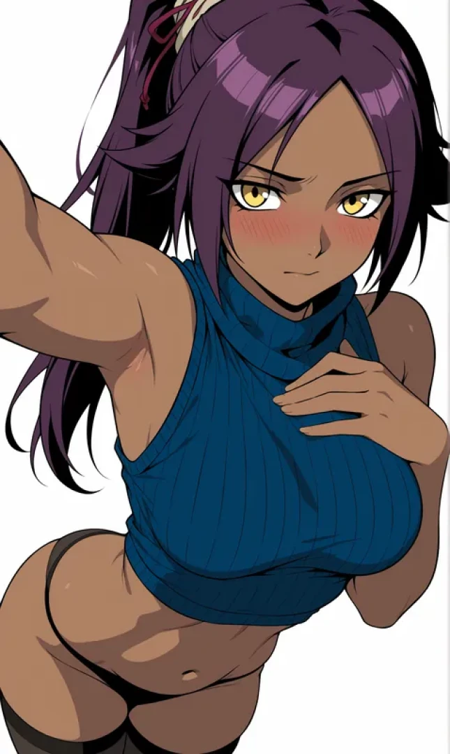 MKechiiArt - Free preview | Shihouin Yoruichi | Bleach