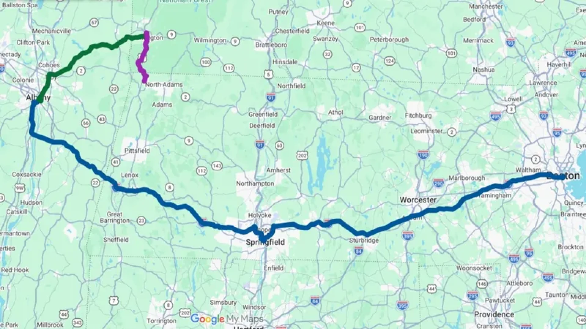 Miles in Transit - [BONUS VIDEO] How to Get From Massachusetts to Massachusetts...via New York and Vermont