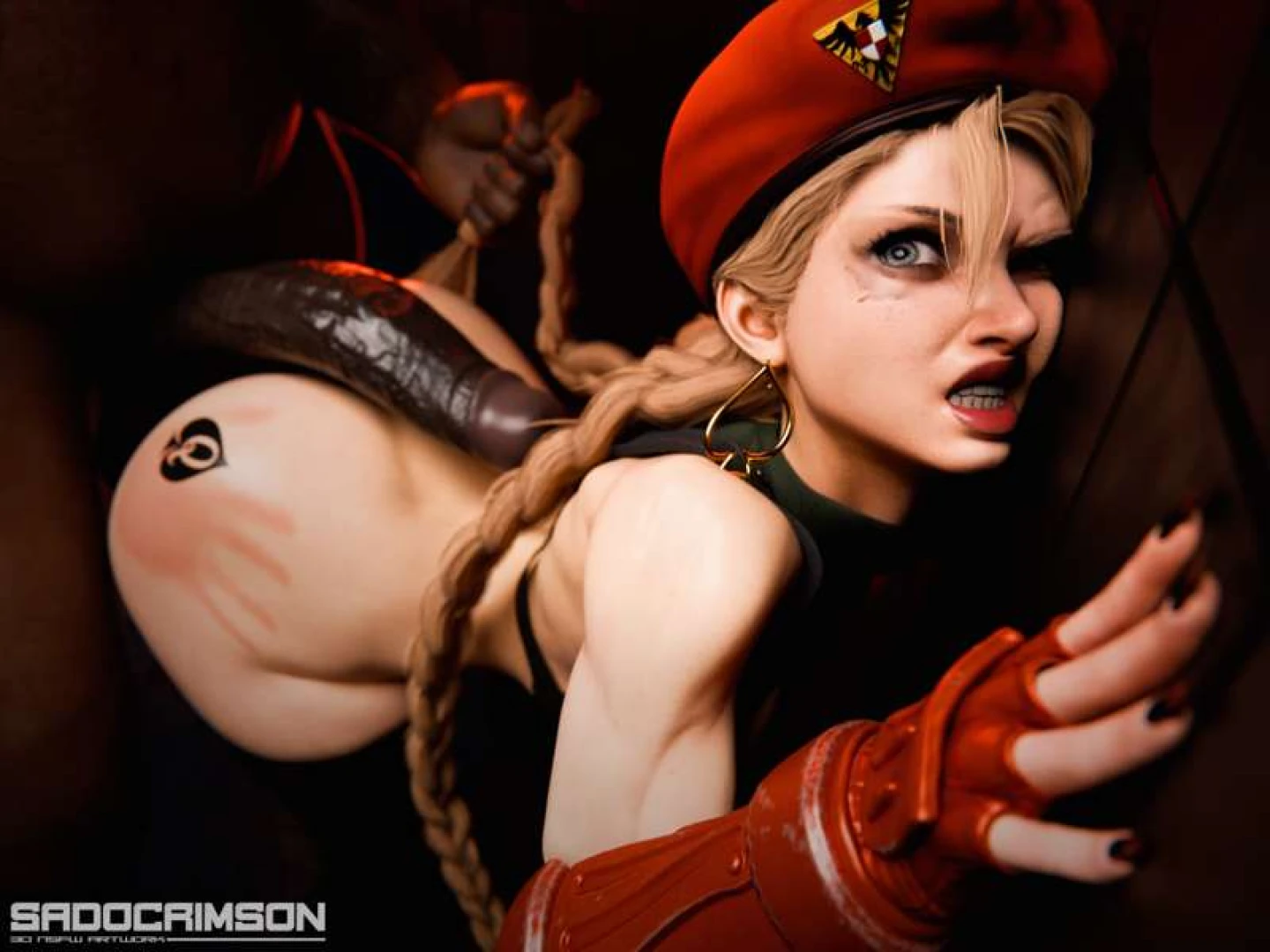 SadoCrimson3D - Cammy White vs. BBC