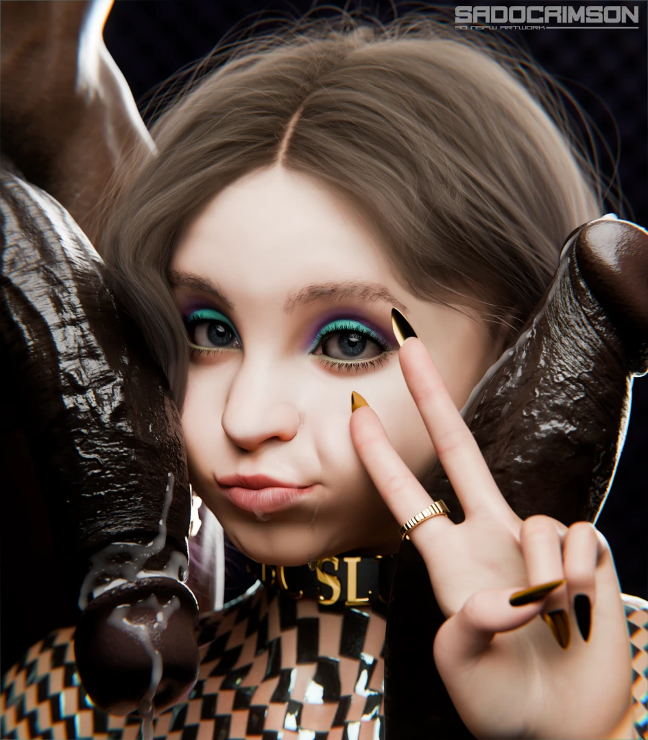 SadoCrimson3D - Close-up: Enid Sinclair