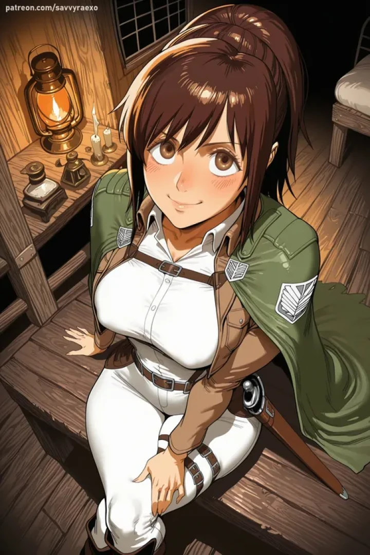 Savannah Rae - Sasha Blouse - Attack on Titan [Full] — page 1