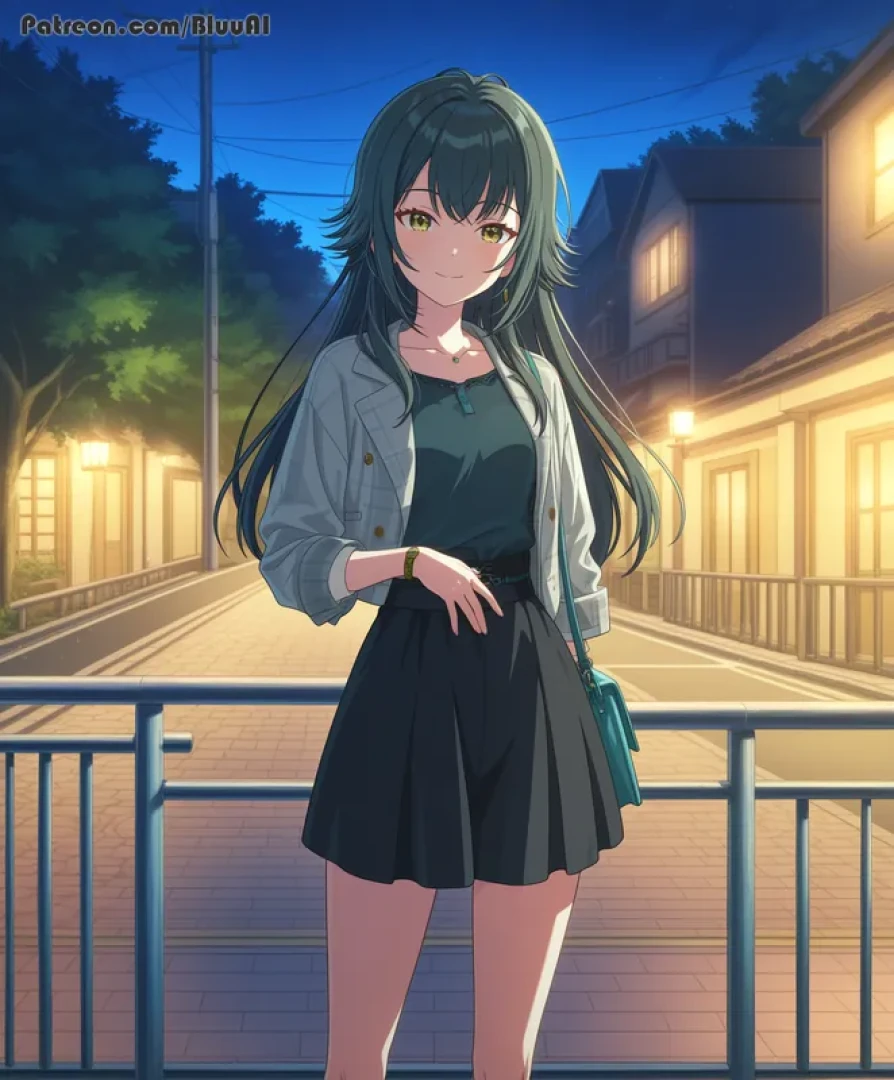 Bluu AI - Temari Tsukimura | Gakuen Idolmaster