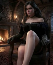 Artedenia - Yennefer Takes off her Boots V2