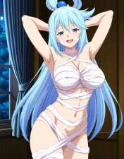 Ai Art_Dreamer - Aqua | Konosuba | Set #6