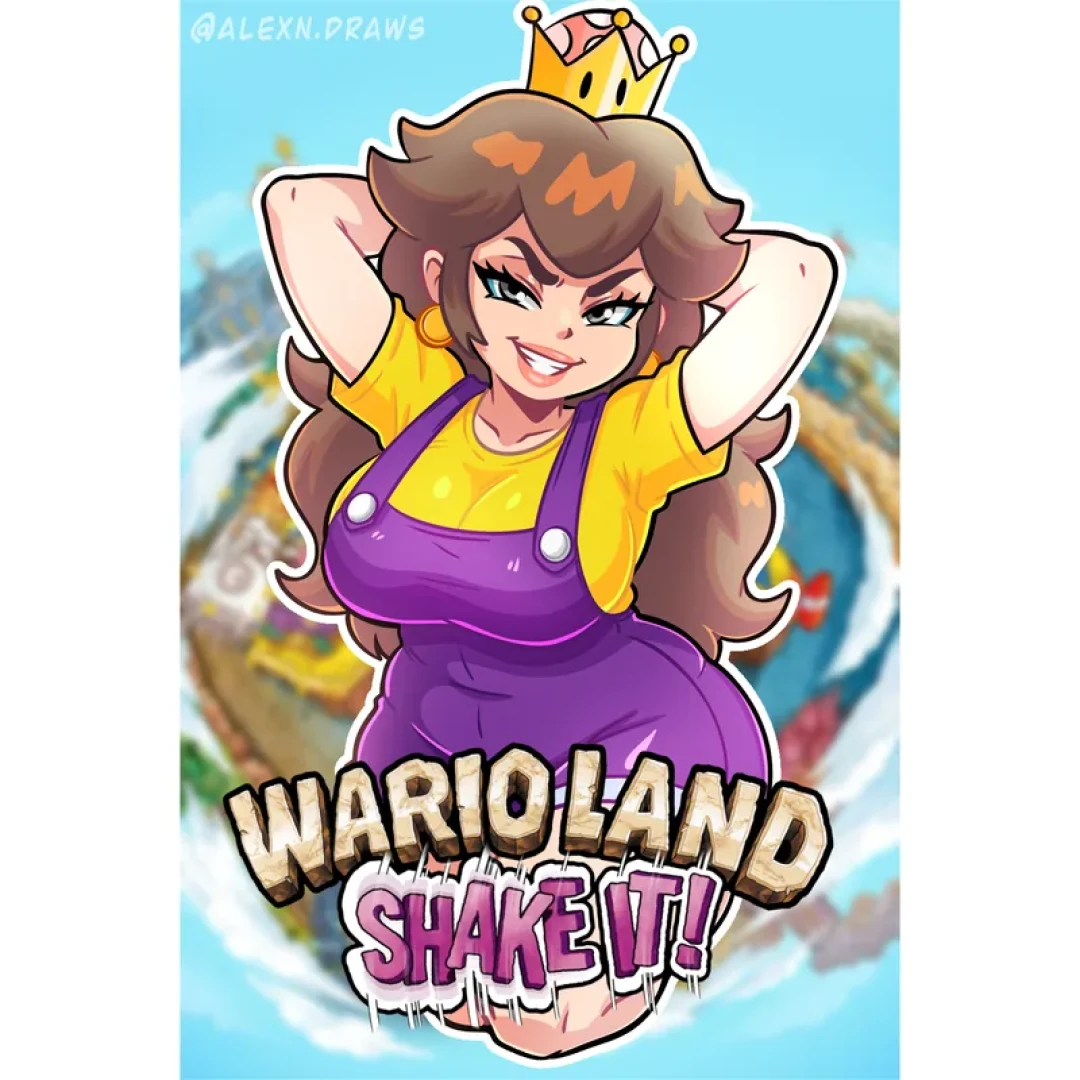 Alexn.Draws - Wario-ette ?! - SuperCrown 