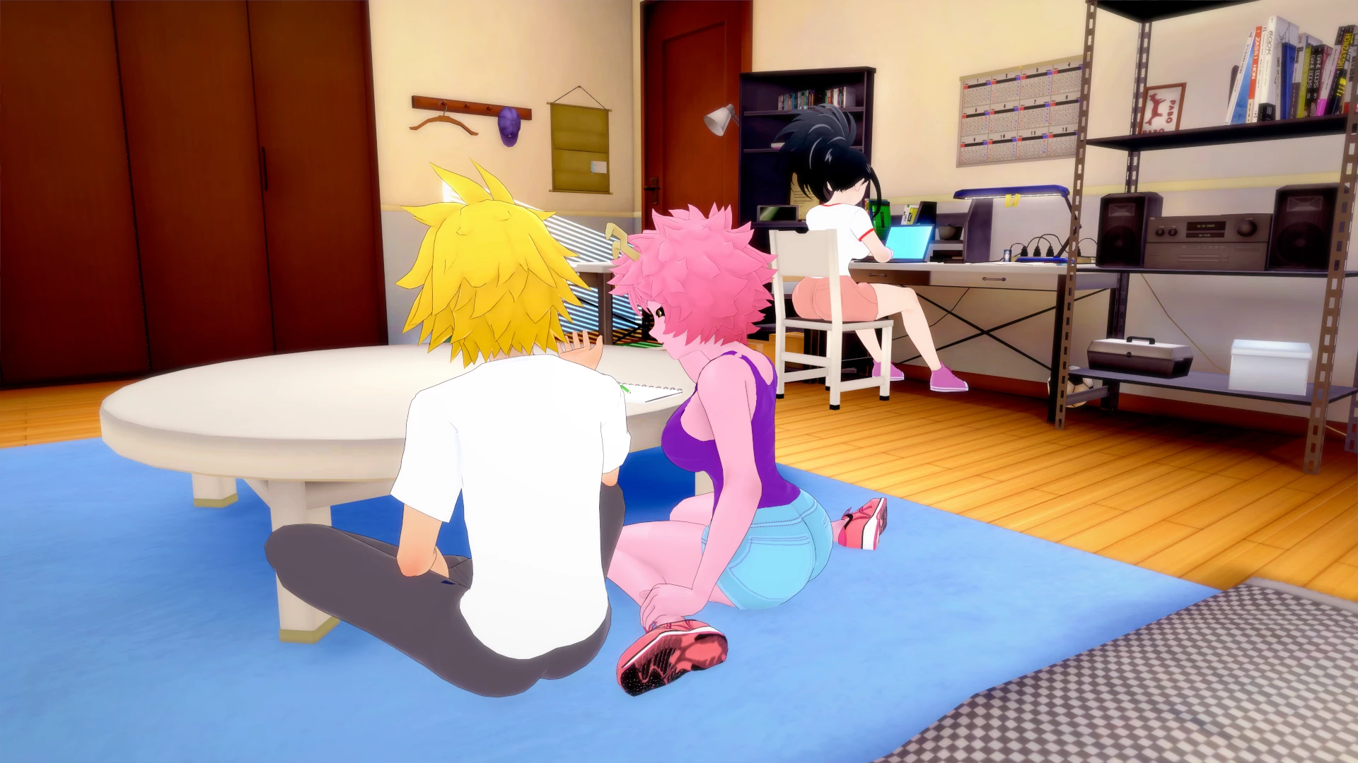 Loiuy -  Discipline at U.A.: Ashido and Momo Lay Down the Law! 