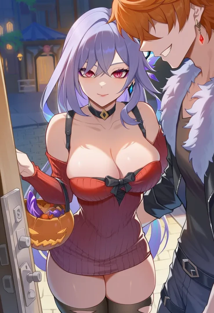 LuneAlter - Skirk x Tartaglia -Halloween info- — page 1