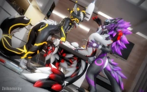 Zeikomiray - It was a threefold problem~(Comission/NSFW/Render)