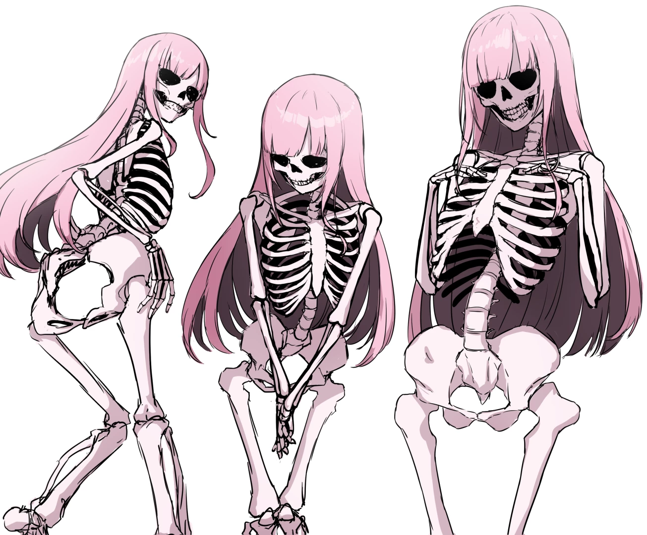 dayyo - Some very naked Calli sketches