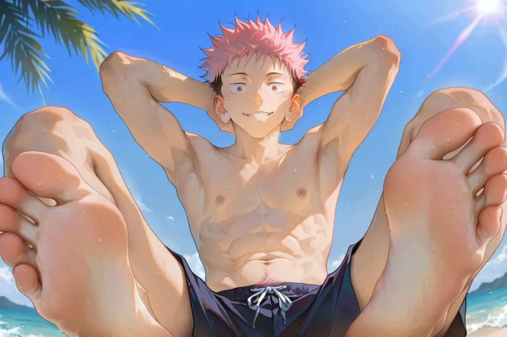 Yaoi_Academia - Yuuji Itadori - (SFW)