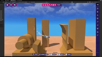 Trixel Creative - Dev Video: Explosive Mesh Cutting