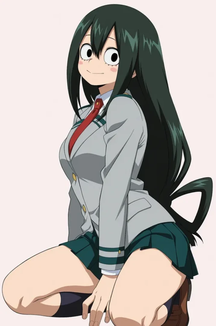 Suulon - [Sample] (Request) Asui Tsuyu (My Hero Academia) Illustration Set