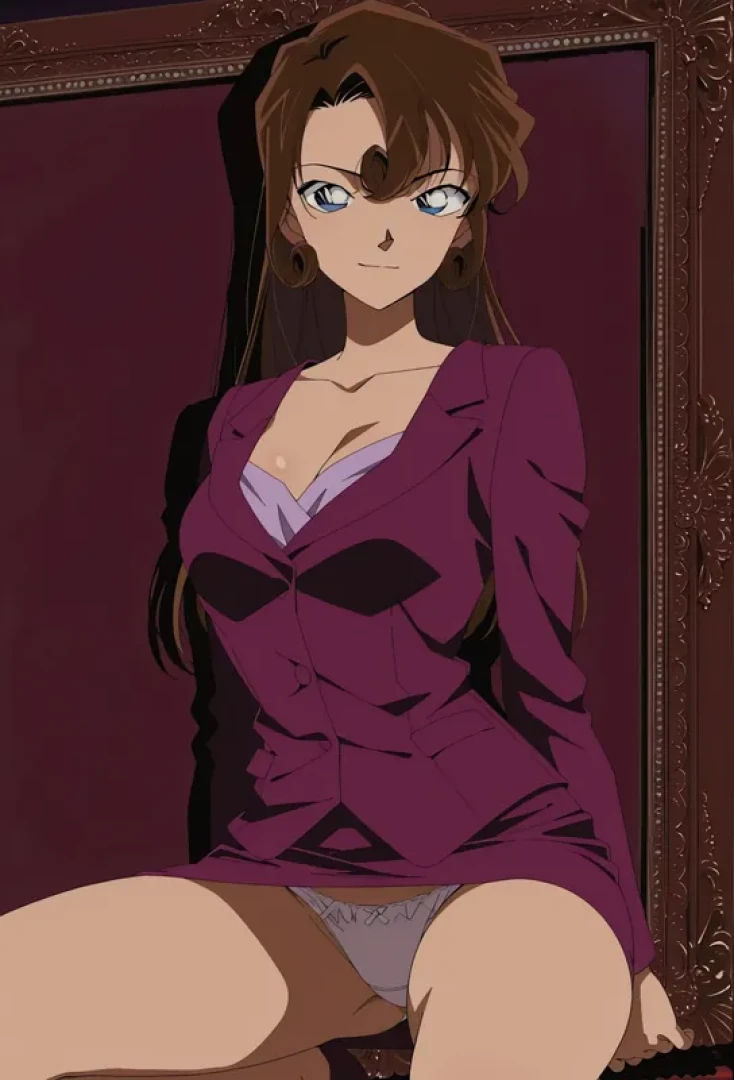 Suulon - [Sample] Kudo Yukiko (Detective Conan) Illustration Set