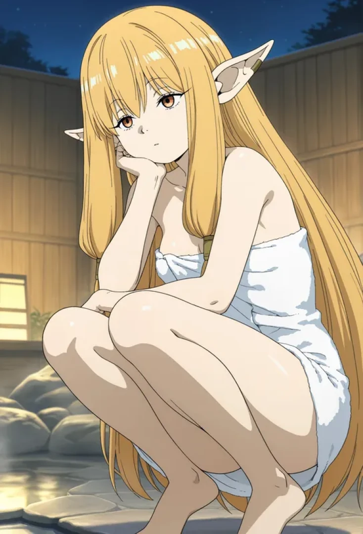 Suulon - [R18] (WEEKLY EVENT) Serie Hot Spring Ver (Beyond Journey's End) Illustration Set