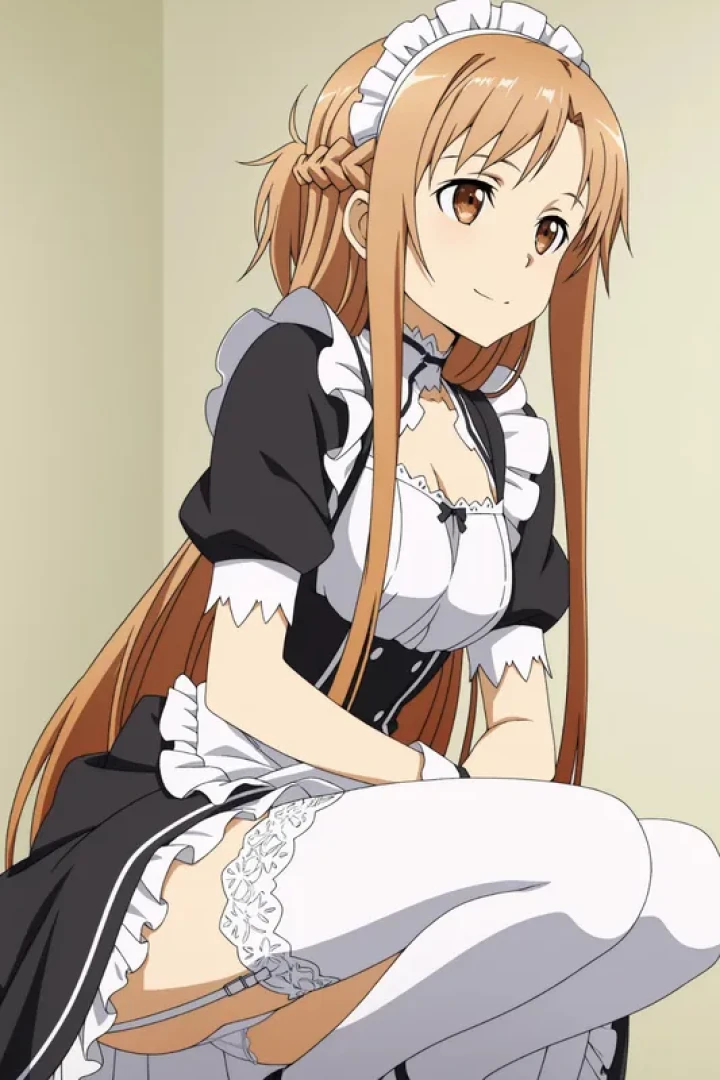 Suulon - [R18] (Request) Asuna maid costume (SAO) Illustration Set