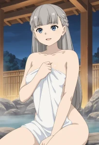 Suulon - [R18] (WEEKLY EVENT) Lawine Hot Spring Ver (Beyond Journey's End) Illustration Set