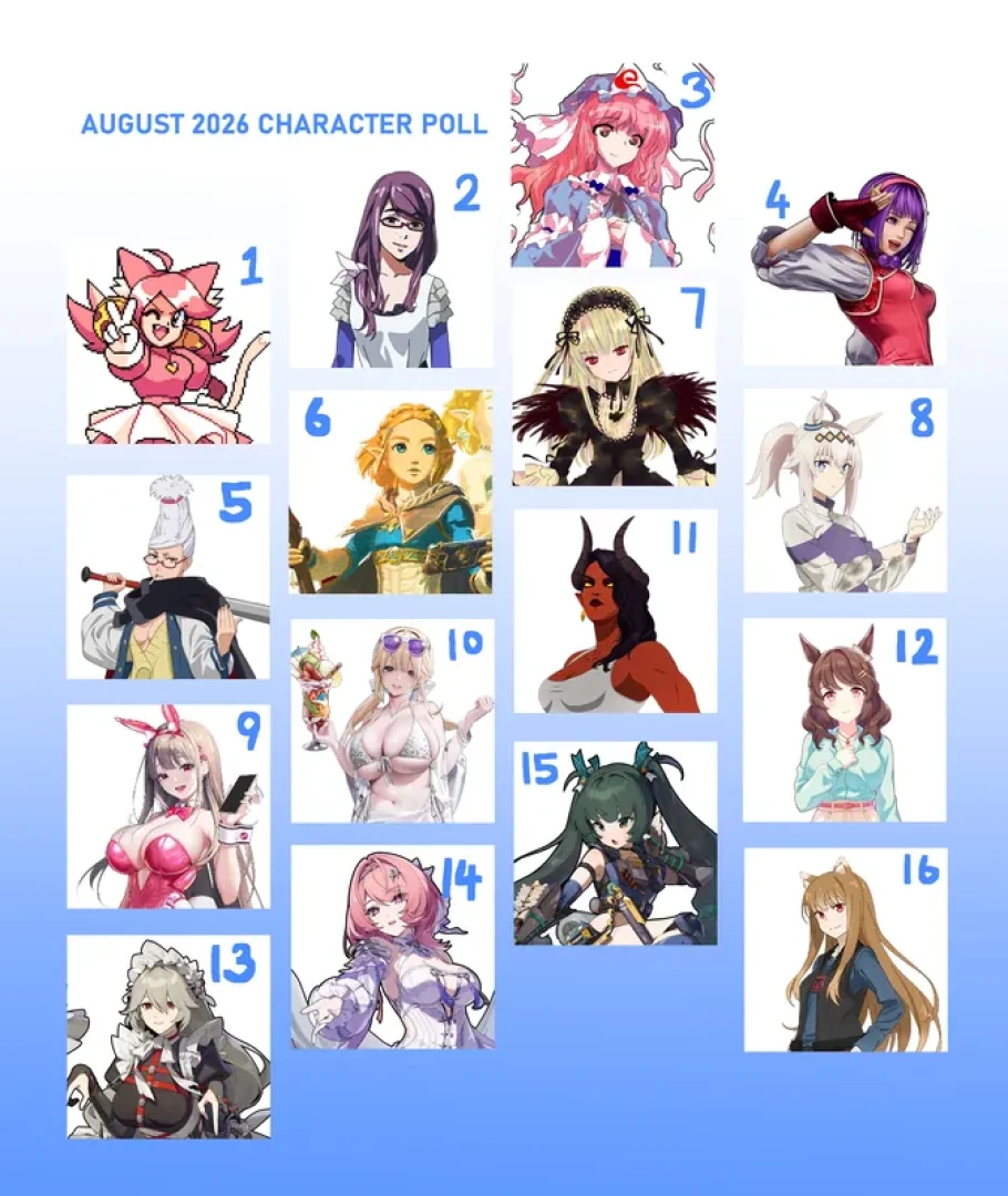 immerze - August 2026 Character Poll — page 1