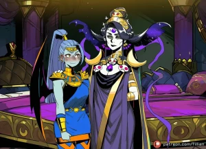 Tillian - Medium Commission: Nyx x Megaera (Hades) | Futa