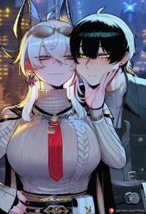 Tillian - Mini Commission: Zani x Rover (Wuthering Waves)| BG 