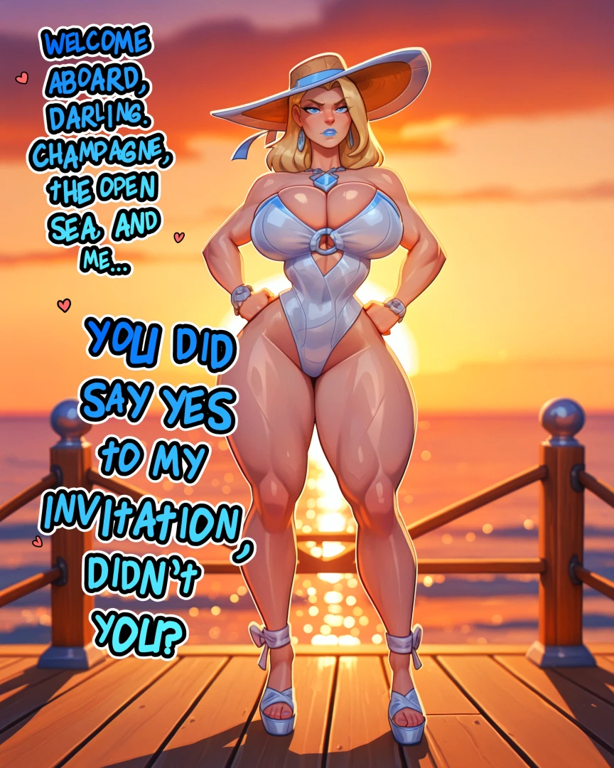 𝙍𝘼𝙈𝙋𝘼69 ʳᵉᑫᵘᵉˢᵗˢ ᵗᵃᵏᵉʳ - EMMA FROST White Wave Queen  (REQUEST) — page 1