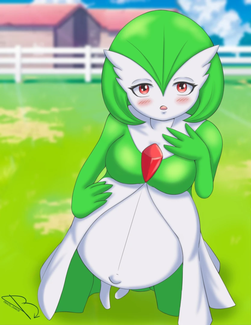 penciljunkie - Gravid Gardevoir Final High Res + Alts — page 1