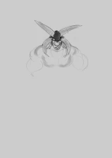 purplebirdman - Sketches | Barbarian Unicorn, Ramstein the Biker part 6