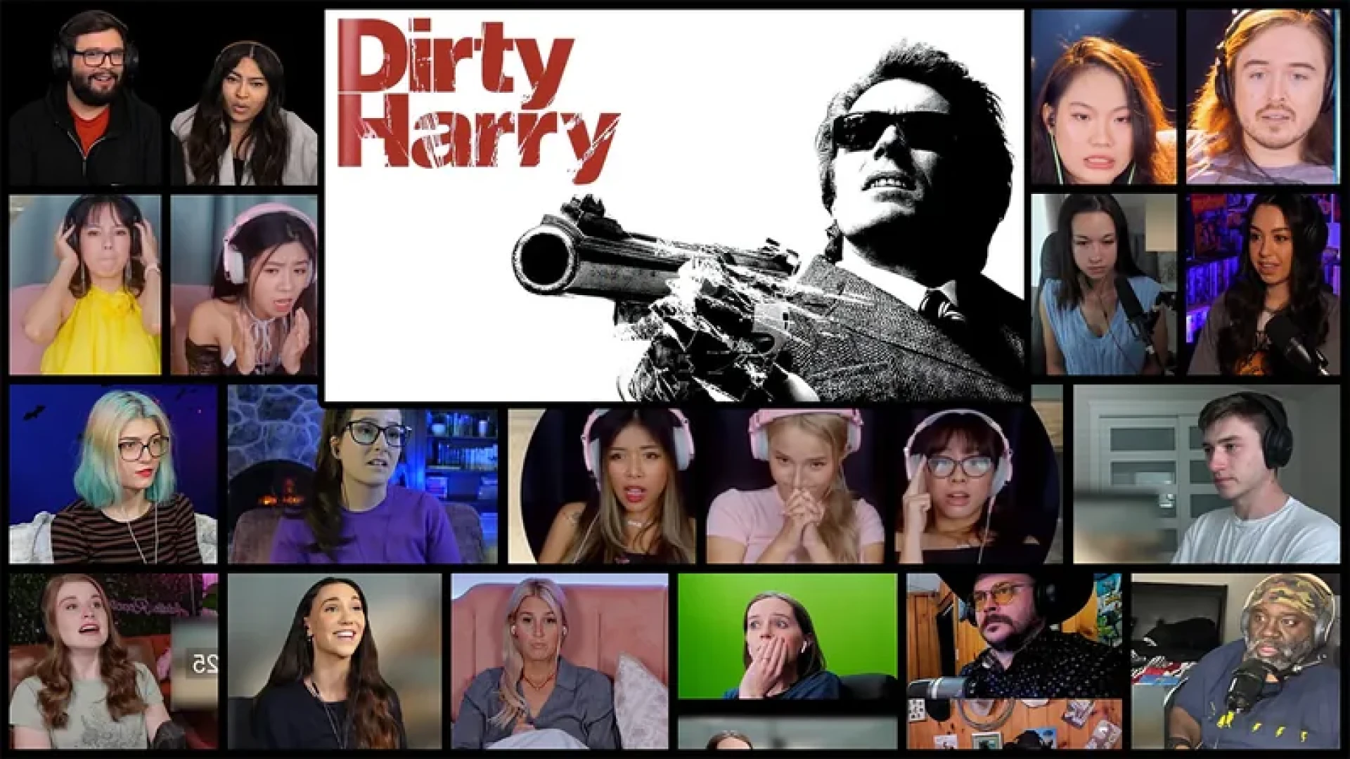 Allied React Mashup - Dirty Harry (1971) Reaction Mashup
