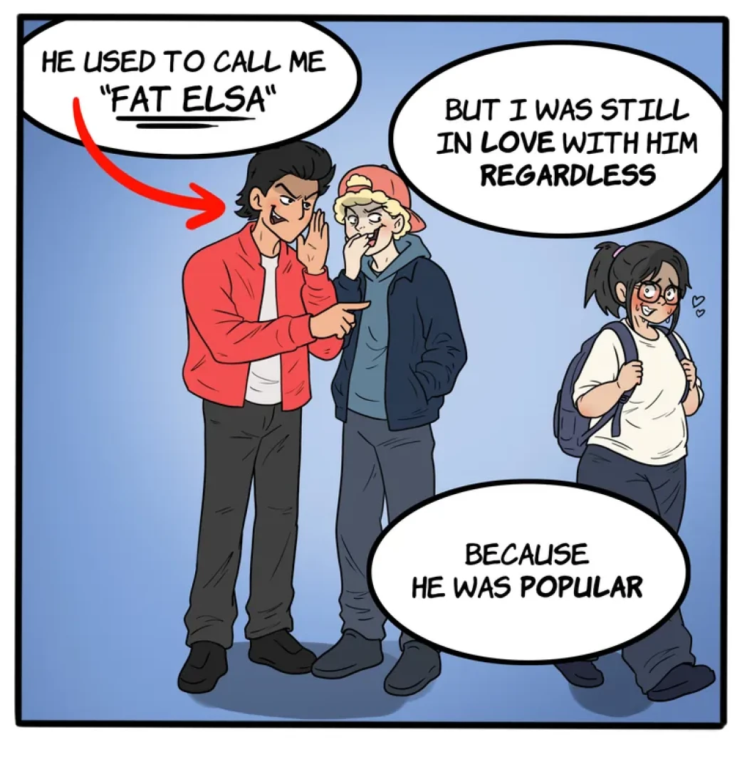 Naughty nectar - Elsa's childhood crush (+NSFW bonus panels where Elsa does some kinky spicy things with her boyfriend)