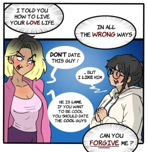 Naughty nectar - Elsa and Lily "To new beginnings !" (+NSFW bonus panels of Elsa and her boyfriend !!)