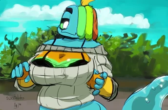 April Attaway - Leizo Jiggles Their Bosoms - Rendered