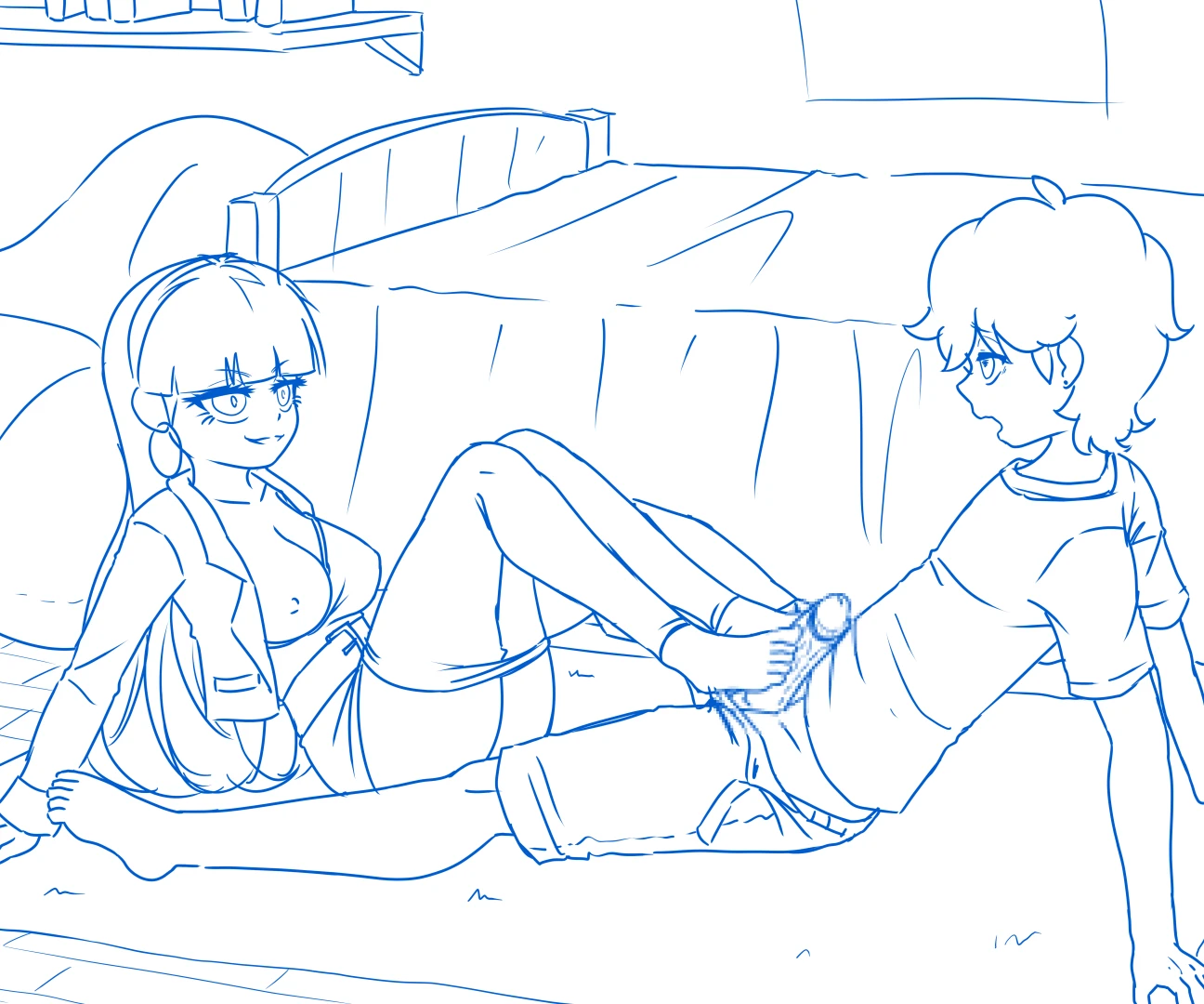 El Chasconsito - Pacifica x Oc - sketch — page 1