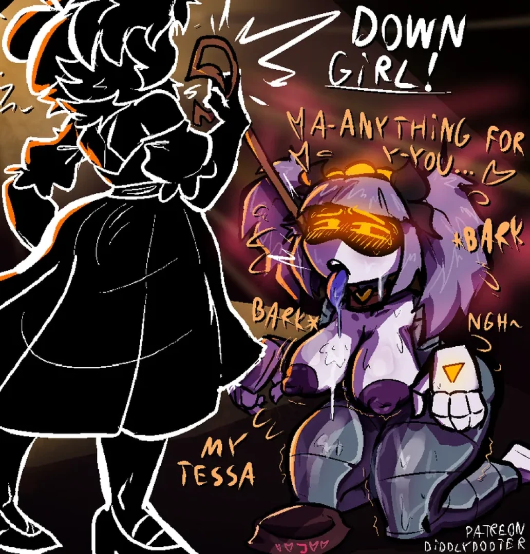 DiddlyDooter - J x Tessa pet play Colored + Rendered — page 1