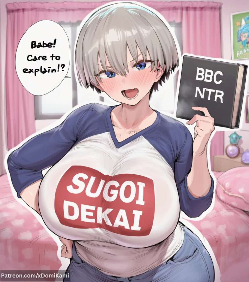 xDomiKami - Uzaki Hana - My GF Cucked Me For My Birthday (95pg)