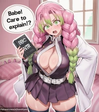 xDomiKami - Demon Slayer Mitsuri - My GF Cucked Me For My Birthday (110pg)